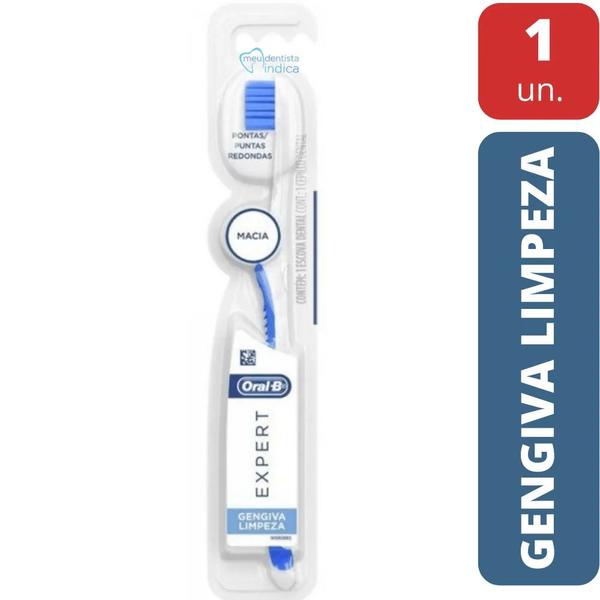 Imagem de Escova Dental Oral-B Expert Gengiva Limpeza