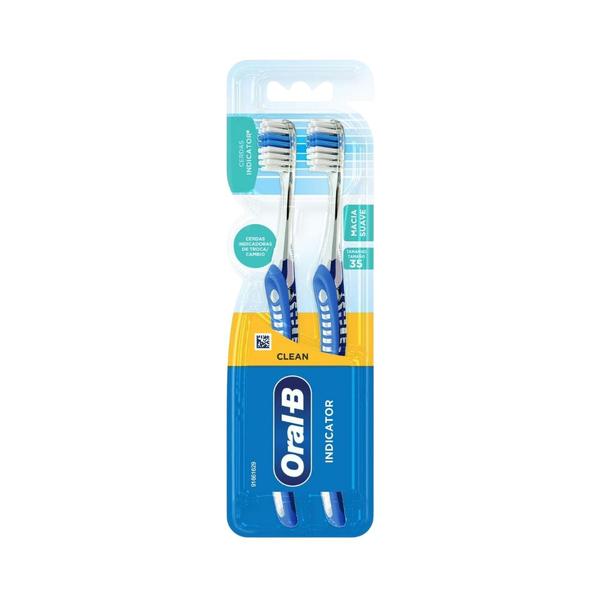 Imagem de Escova Dental Oral-B Indicator Plus N 35 C/2un