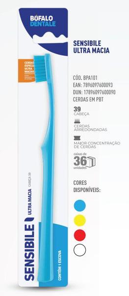 Imagem de Escova Dental Sensible Ultra Macia Búfalo