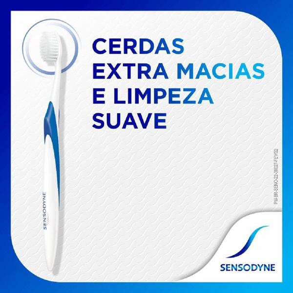 Imagem de Escova Dental Sensodyne Gentle Extra Macia 2 Unidades Preco Especial