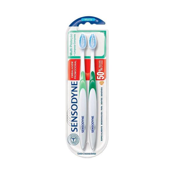 Imagem de Escova Dental Sensodyne Multi Proteção Macia Limpeza Suave