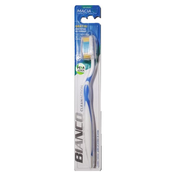 Imagem de Escova Dente Clean Action Bianco Macia 35 mm Azul