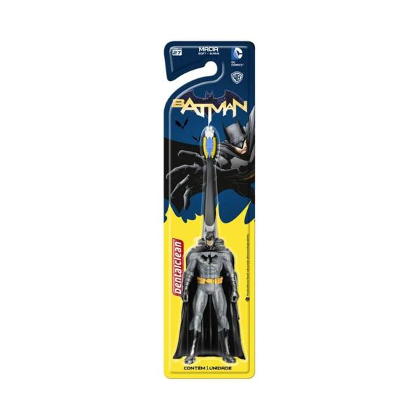 Imagem de Escova Dente Infantil Batman 3D Macia Infantil Criança