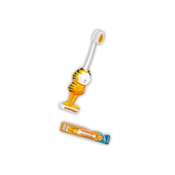 Imagem de Escova Dente Infantil Garfield 3d  Macia Infantil Criança