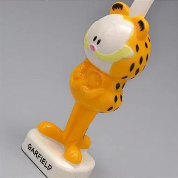 Imagem de Escova Dente Infantil Garfield 3D Macia Infantil Criança