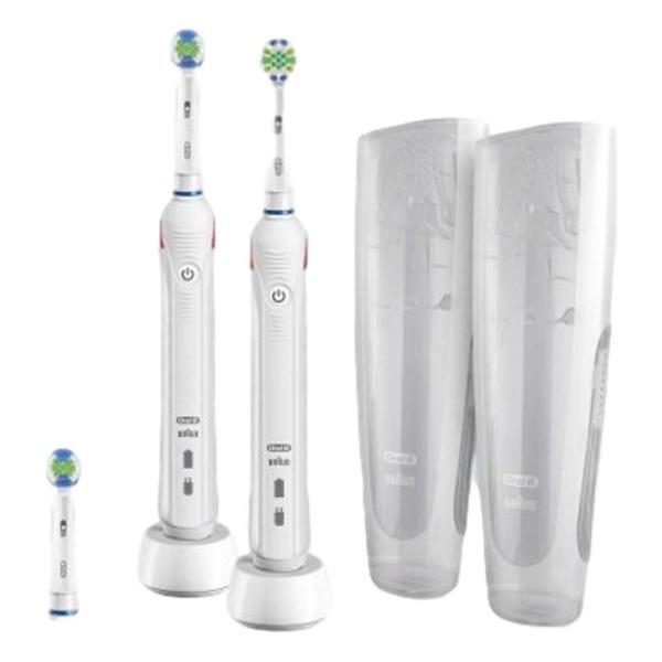 Imagem de Escova Elétrica Oral B Advanced Clean Pack Com 2