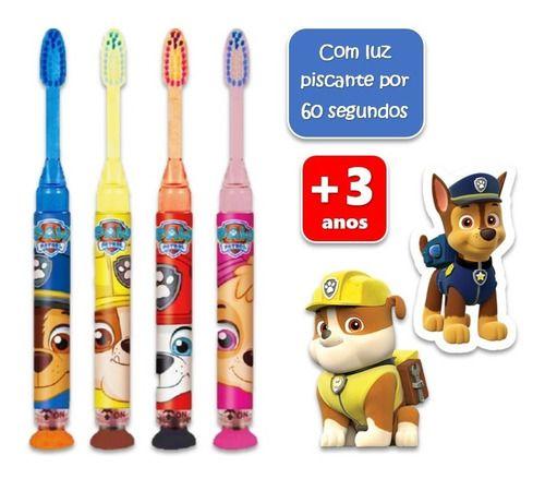 Imagem de Escova Infantil Patrulha Canina C/ Luz Pisca 60 Segundos Gum