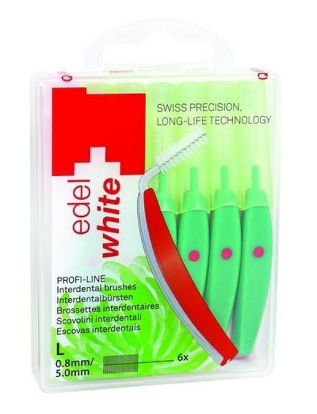 Imagem de Escova Interdental Edel-White Ew-Id6 L 5.0 Mm, 0.8 Mm Verde