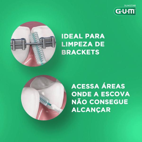 Imagem de Escova Interdental Grossa  GUM  1.6mm  18 unidades