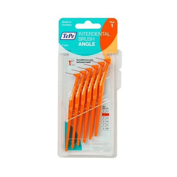 Imagem de Escova interdental tepe ANGLE 0,45mm Laranja