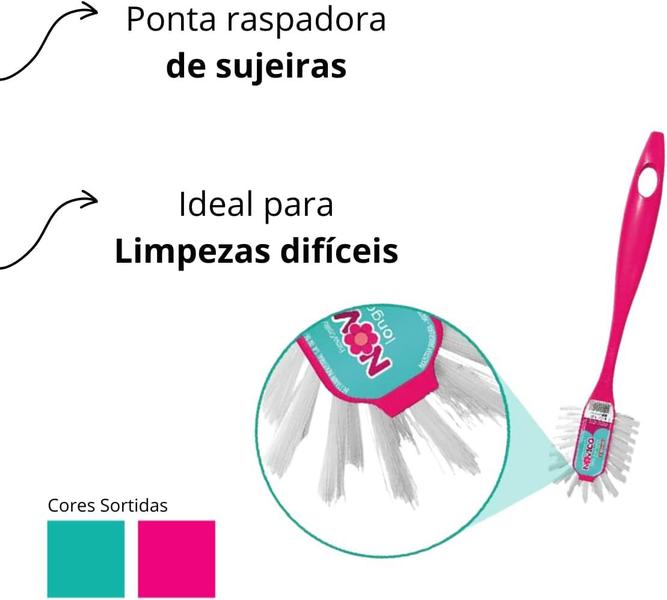 Imagem de Escova Longo Alcance Com Cabo Multiuso Noviça Bettanin