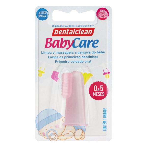 Imagem de Escova Massageadora Baby Care DentalClean (Extramacia) - Rosa