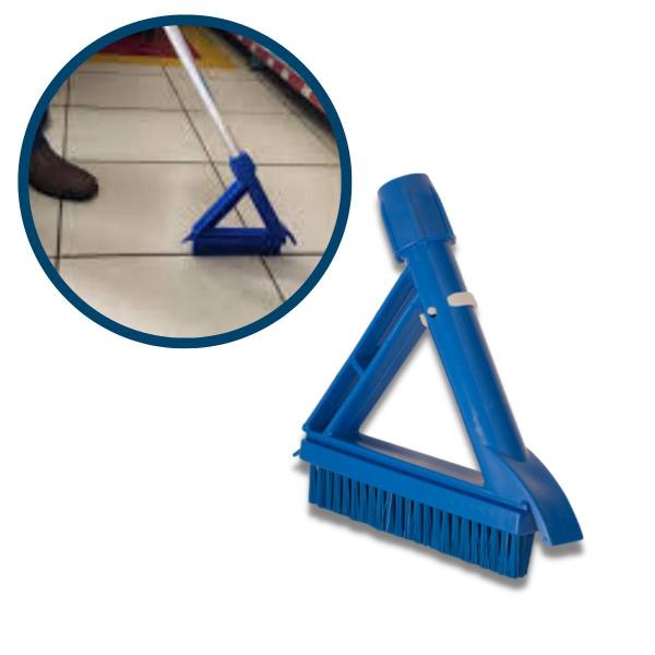 Escova para Limpeza de Rejunte + Cabo 1.40M Com 2 Estágios Limpeza Profissional Bralimpia Tira Sujeira Pesada Maxi Tech Parede Azulejo Piso - Bralímpia Imagem de Escova para Limpeza de Rejunte + Cabo 1.40M Com 2 Estágios Limpeza Profissional Bralimpia Tira Sujeira Pesada Maxi Tech Parede Azulejo Piso