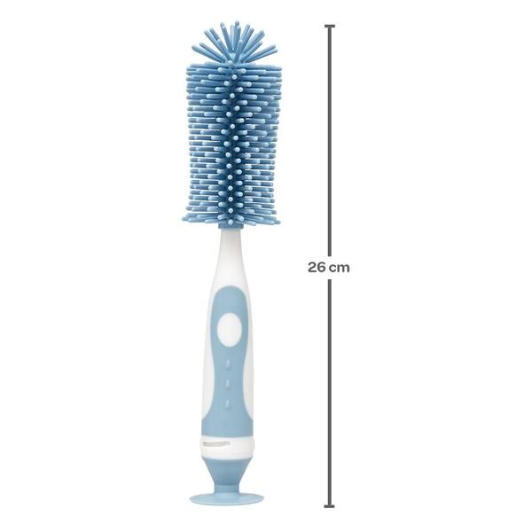 Imagem de Escova para Mamadeira Cerdas Silicone Garrafa Copo Bico Buba