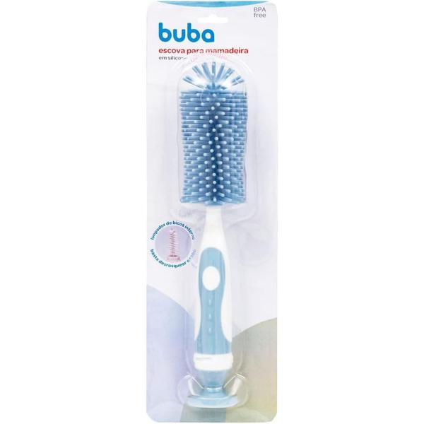 Imagem de Escova para Mamadeira Garrafa BPA Free Limpador de Bicos Silicone Buba