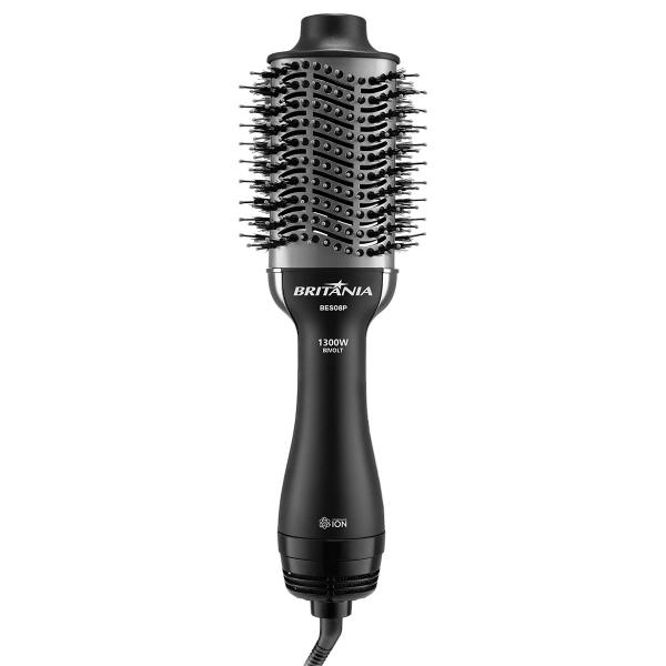 Escova Secadora Britânia BES08P 1300W - Bivolt Escova Secadora Britânia BES08P 1300W - Bivolt