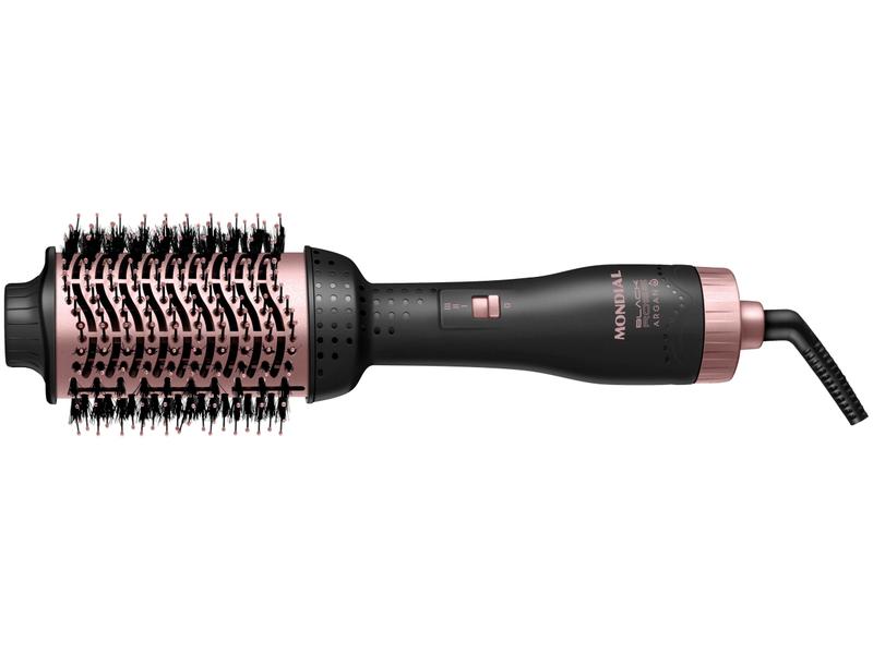 Escova Secadora Mondial Black Rose Argan ES-14 1200W Cerâmica com Íons 3 Velocidades Escova Secadora Mondial Black Rose Argan ES-14 1200W Cerâmica com Íons 3 Velocidades