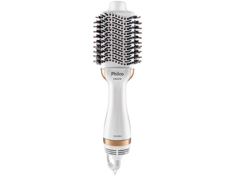 Escova Secadora Philco PES09BG 1300W 2 Velocidades 3 Níveis de Temperatura Tourmaline Escova Secadora Philco PES09BG 1300W 2 Velocidades 3 Níveis de Temperatura Tourmaline
