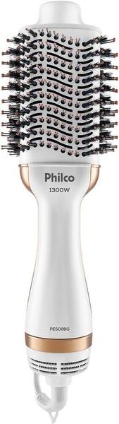 Escova Secadora Philco Pes09bg 1300w Bivolt Branco/Gold Escova Secadora Philco Pes09bg 1300w Bivolt Branco/Gold