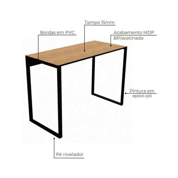 Imagem de Escrivaninha 0.90 Noce Oro - Home Office