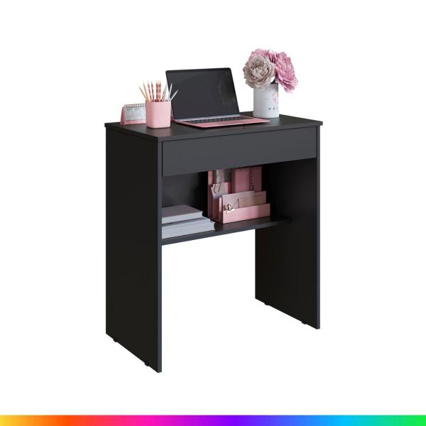 Escrivaninha Bonatto P/ Computador com 1 Gaveta Home Office Quarto Resistente - Móveis Bon... Escrivaninha Bonatto P/ Computador com 1 Gaveta Home Office Quarto Resistente - Móveis Bon...