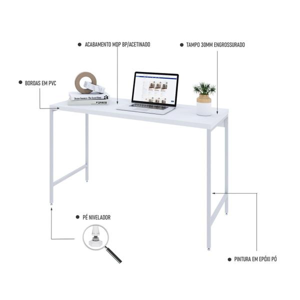 Imagem de Escrivaninha Estilo Industrial 120cm Active Yescasa