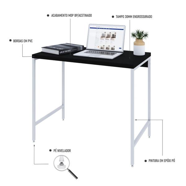 Imagem de Escrivaninha Estilo Industrial 90cm Active Yescasa