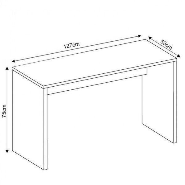 Imagem de Escrivaninha Gávea Office 127cm Móveis Leão