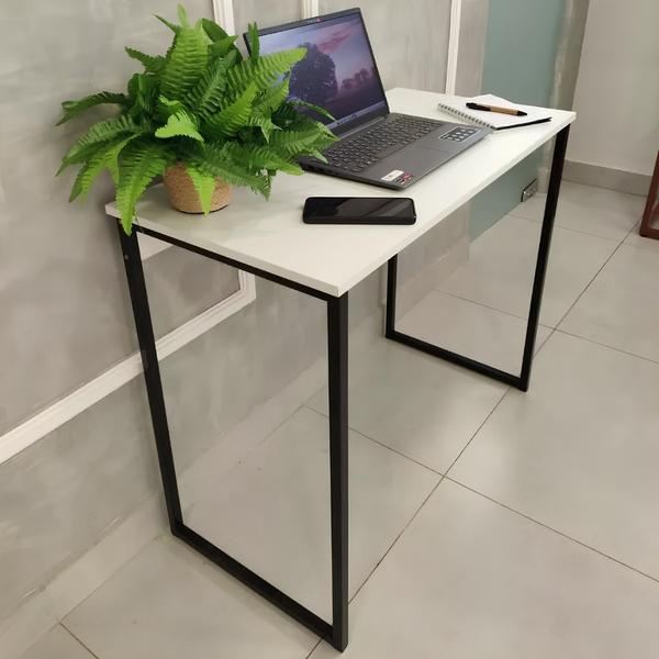 Imagem de Escrivaninha Maclavi Móveis Mesa para escritorio industrial mdf de 90cm x 50cm Quarto