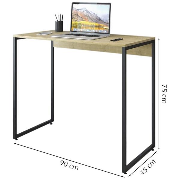 Imagem de Escrivaninha Para Escritorio 90x75 cm 134575 Nature Mobel