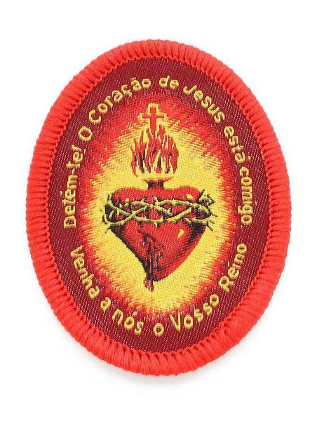 Imagem de Escudo da fé detém-te o coração de jesus está comigo para proteção contra o mal