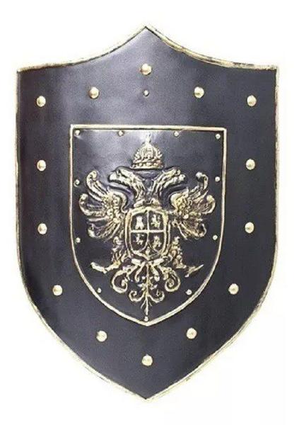 Imagem de Escudo Decorativo de Parede Medieval - Àguia Bicéfala 226