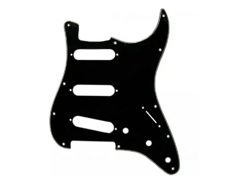 Escudo guitarra strato strinberg pkg bk Imagem de Escudo guitarra strato strinberg pkg bk