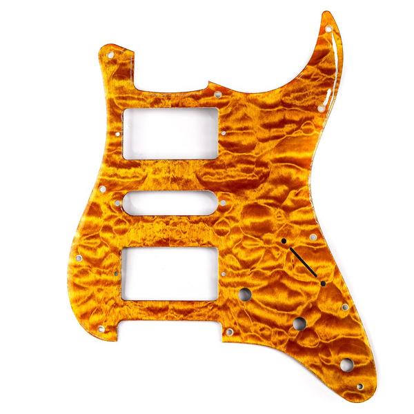 Imagem de Escudo Para Guitarra Am Strat HSH Amarelo Spirit 120-YQ