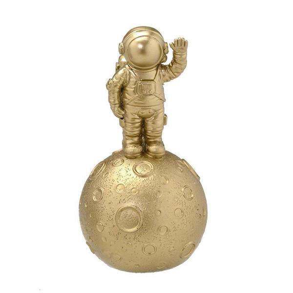 Imagem de Escultura Astronauta Chegada na Lua 17cm Espressione