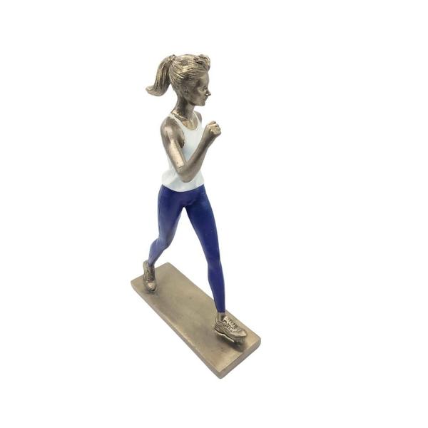 Imagem de Escultura Atleta feminina em resina