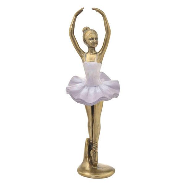 Imagem de Escultura Bailarina Lilla 29cm Espressione