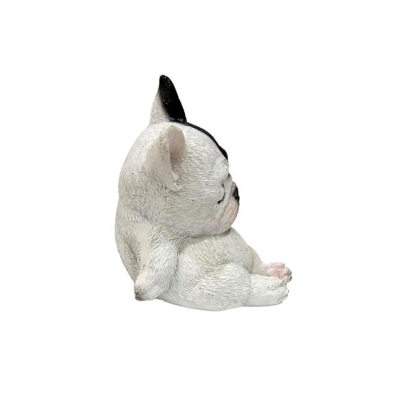 Imagem de Escultura Bulldog Francês Dormindo - 7cm