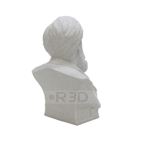 Imagem de Escultura Busto Friedrich Engels 10 Cm