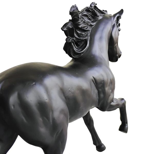 Imagem de Escultura Cavalo Correndo Decorativo em Poliresina