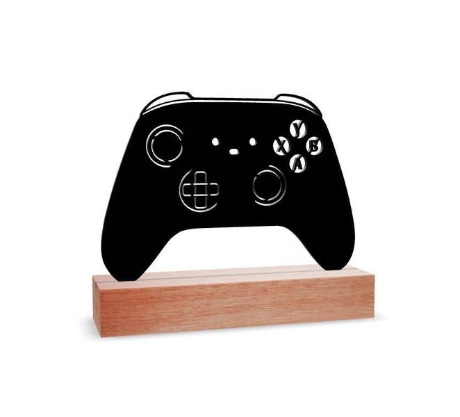 Imagem de Escultura de Mesa, Controle Vídeo Game X 25x18cm 