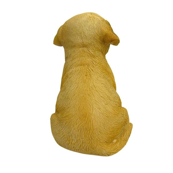 Imagem de Escultura de Resina Cachorro Labrador - 17,5CM