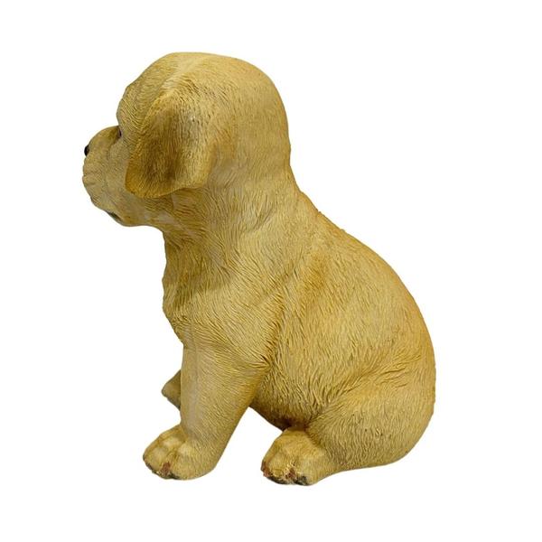 Imagem de Escultura de Resina Cachorro Labrador - 17,5CM