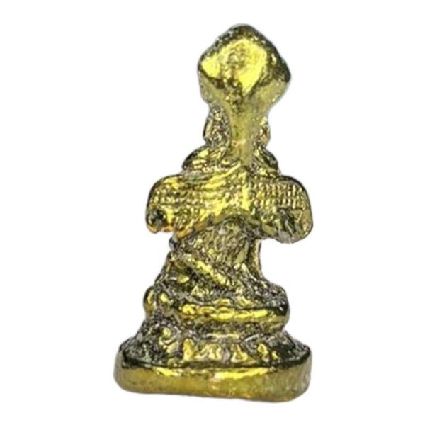 Imagem de Escultura Deusa Serpente Indiana Naga 3 cm em Metal