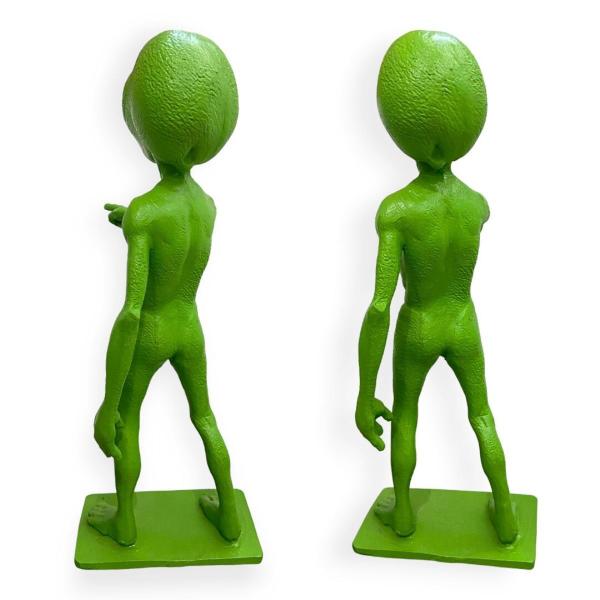 Imagem de Escultura em Resina Alienígena E.T Extraterrestres