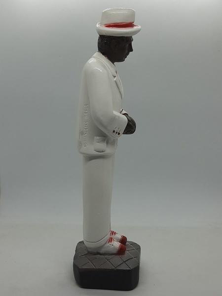 Imagem de Escultura Estatueta Estátua Orixá Iemanjá E Zé Pilintra Candomblé Umbanda Imagem Em Gesso 22cm Congá Altar
