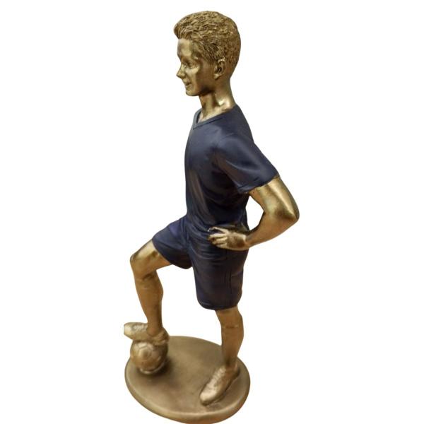 Imagem de Escultura Estatueta Jogador De Futebol Mabruk Expressione