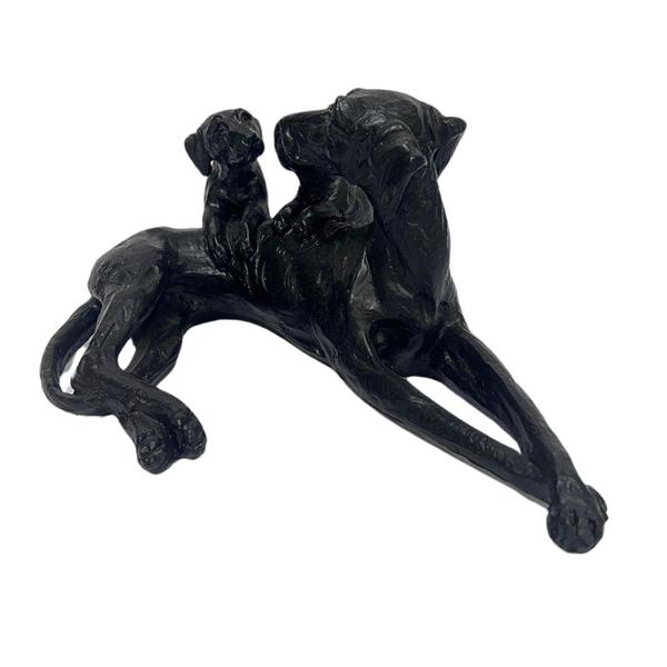 Imagem de Escultura Família Cachorros - 14CM