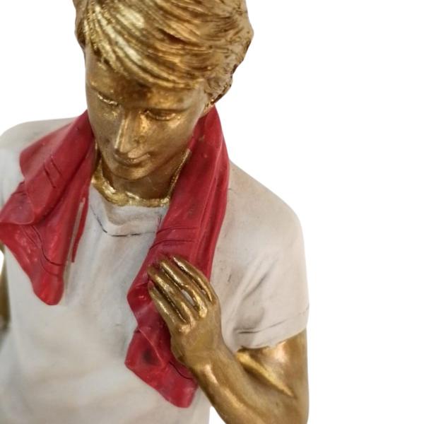 Imagem de Escultura Homem Gourmet Churrasqueira Decorativo Mabruk