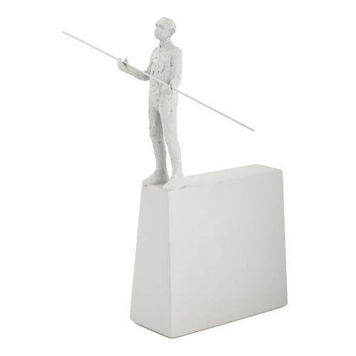 Imagem de Escultura Homem Saltador 18123 27X25X14Cm Mart